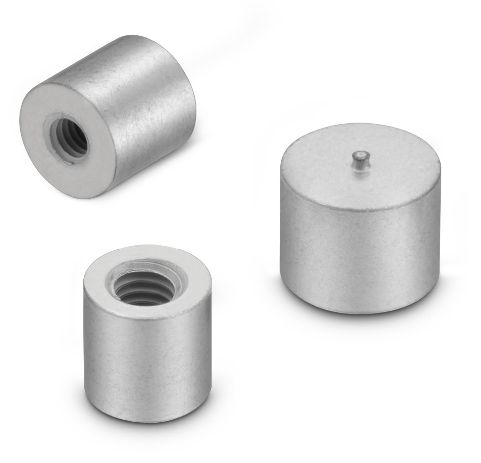 WPSMBU REDCUBE SMT with internal blindhole thread with Pin